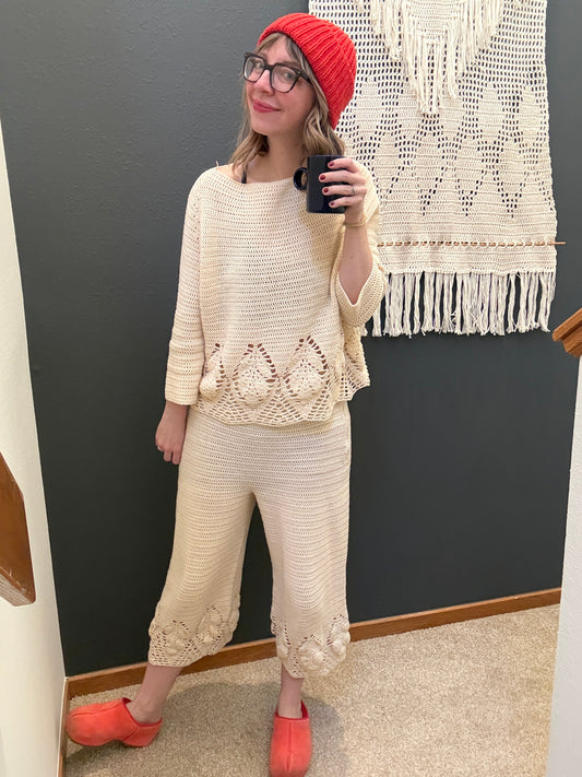 Wedding Lace Lounge Set Pattern