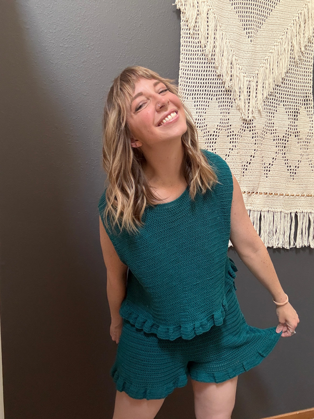Ruffle Lounge Set Pattern