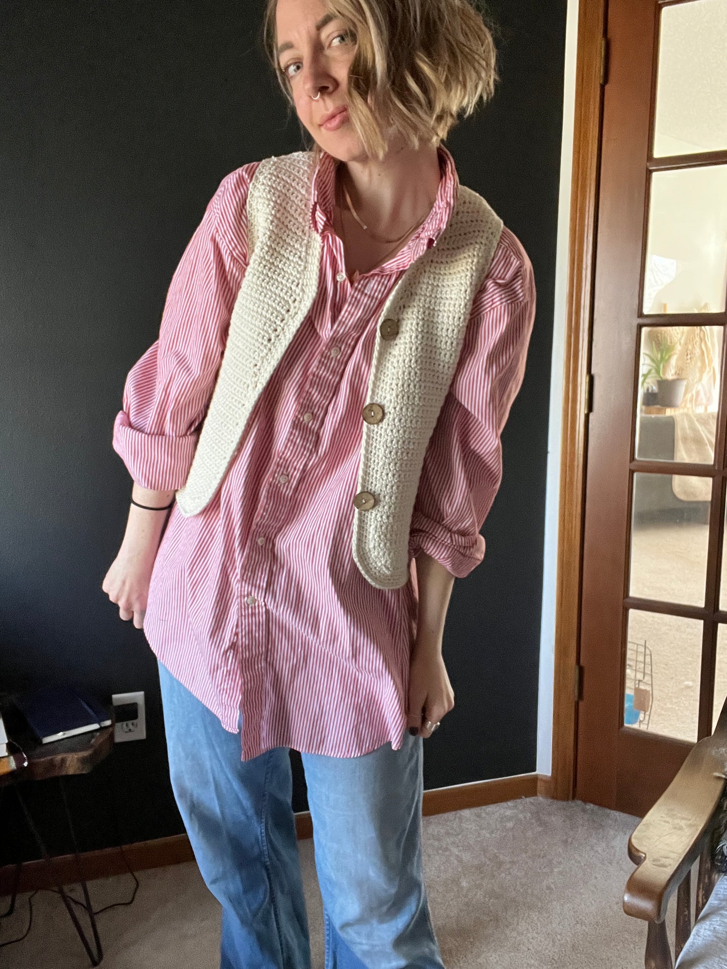 Cross Stitch Vest Pattern