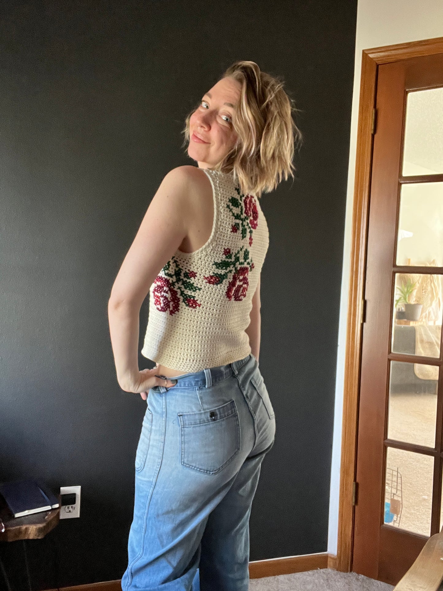 Cross Stitch Vest Pattern