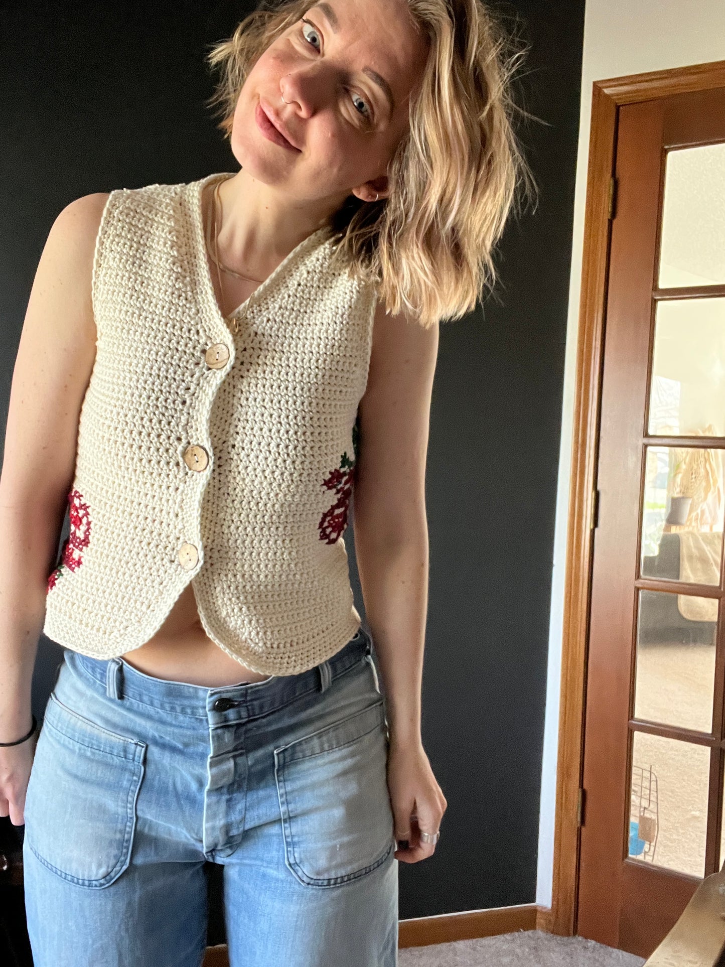 Cross Stitch Vest Pattern